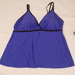 Plus size tankini top, 24w